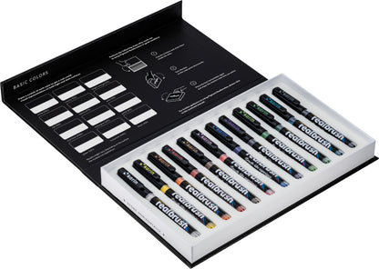 KARIN Real Brush 0.4mm 33C1 Pigment, Basic Farben