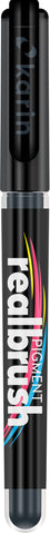 KARIN Real Brush Pen 0.4mm 33Z433 Pigment, schwarz