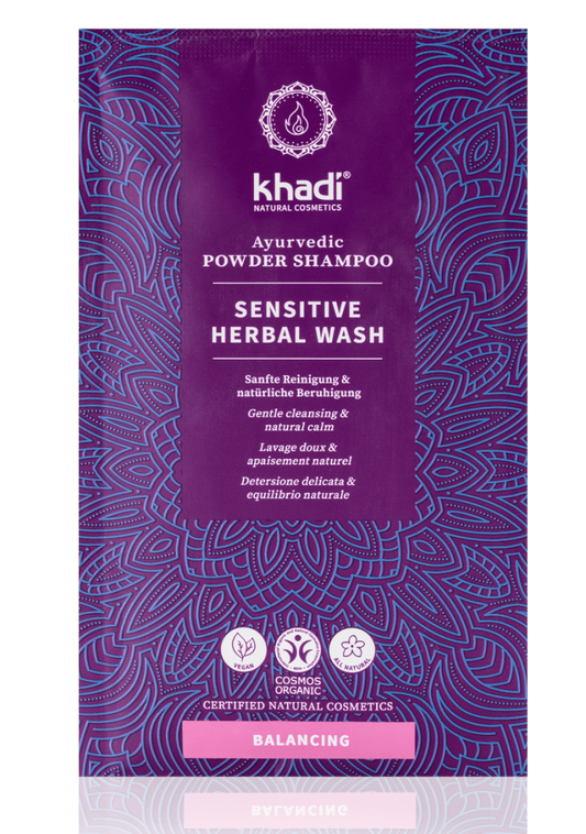 KHADI Shampoo Pulver Sensit. Herbal Wash