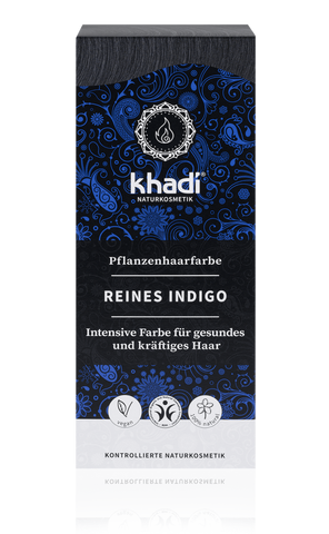 KHADI Pflanzenhaarfarbe Reines Indigo