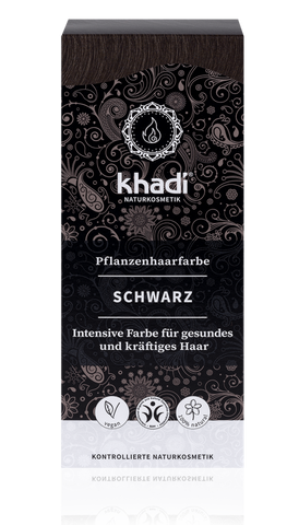 KHADI Pflanzenhaarfarbe Schwarz