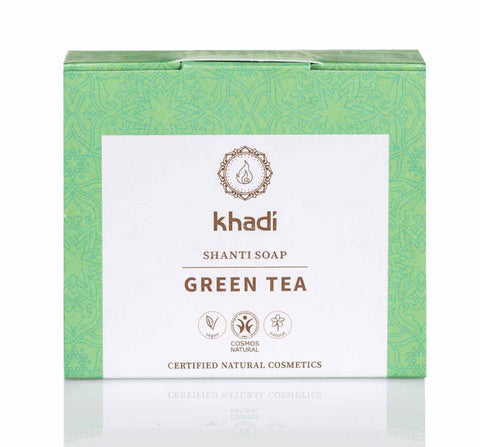 KHADI Shanti Soap Green Tea VE 6 Stk