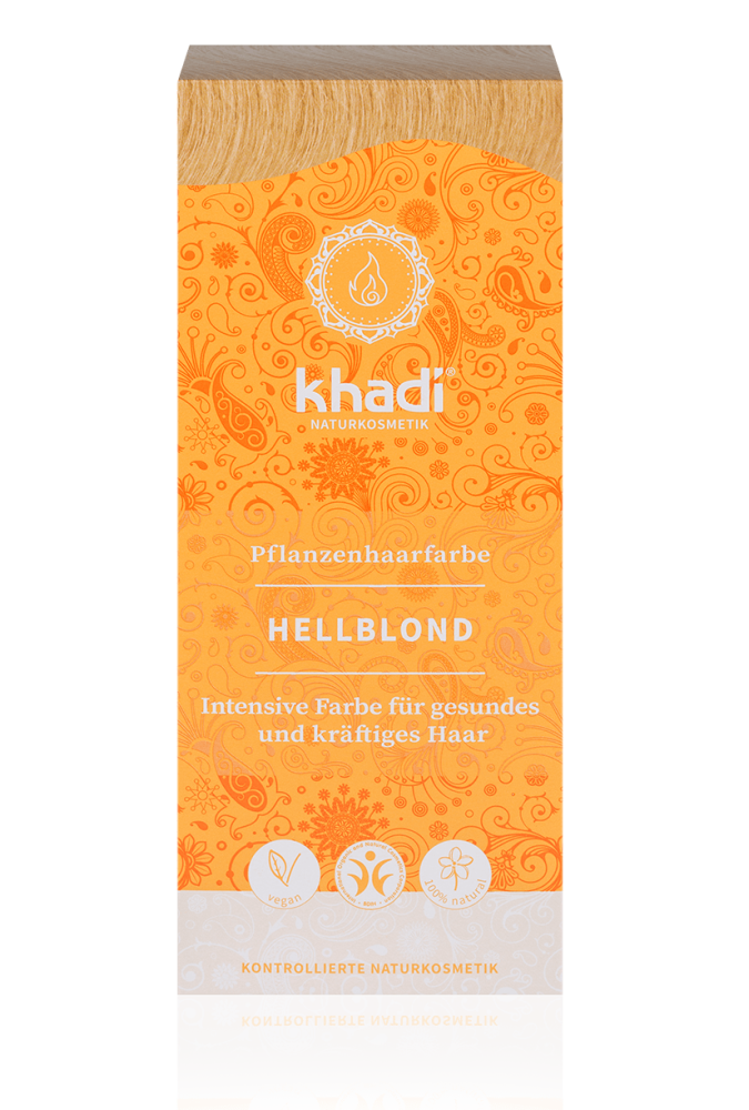 KHADI Pflanzenhaarfarbe Hellblond