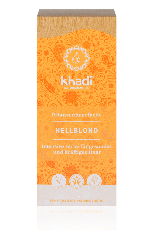 KHADI Pflanzenhaarfarbe Hellblond