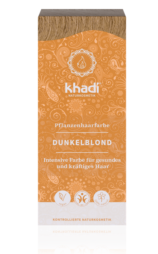 KHADI Pflanzenhaarfarbe Dunkelblond