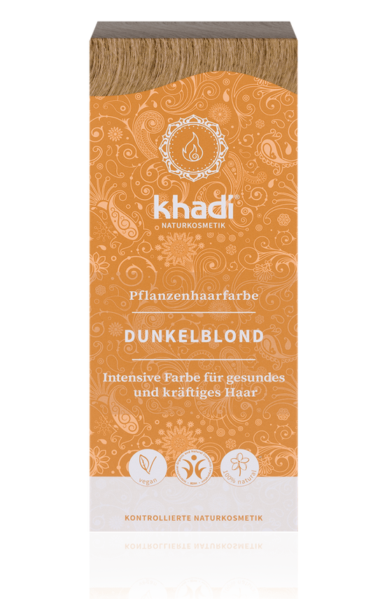 KHADI Pflanzenhaarfarbe Dunkelblond