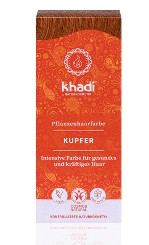 KHADI Pflanzenhaarfarbe Kupfer