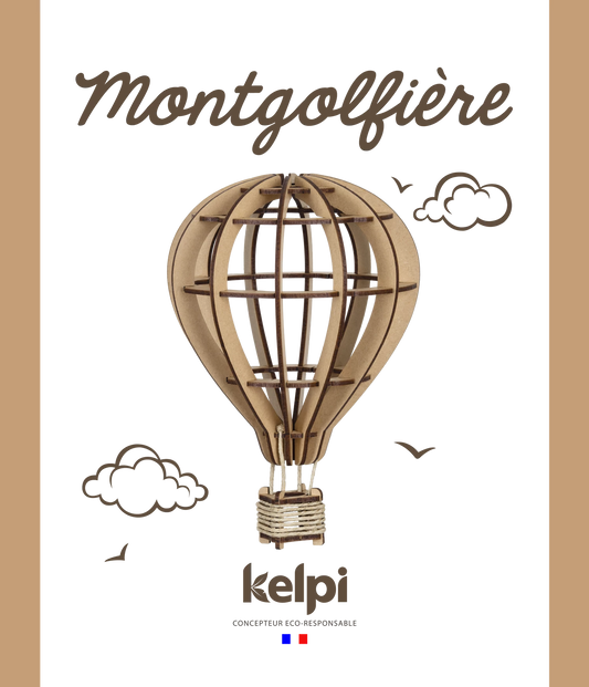 LUFTBALLON HOLZ (FR-EN-ES-IT-DK-NL)