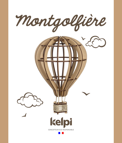 LUFTBALLON HOLZ (FR-EN-ES-IT-DK-NL)