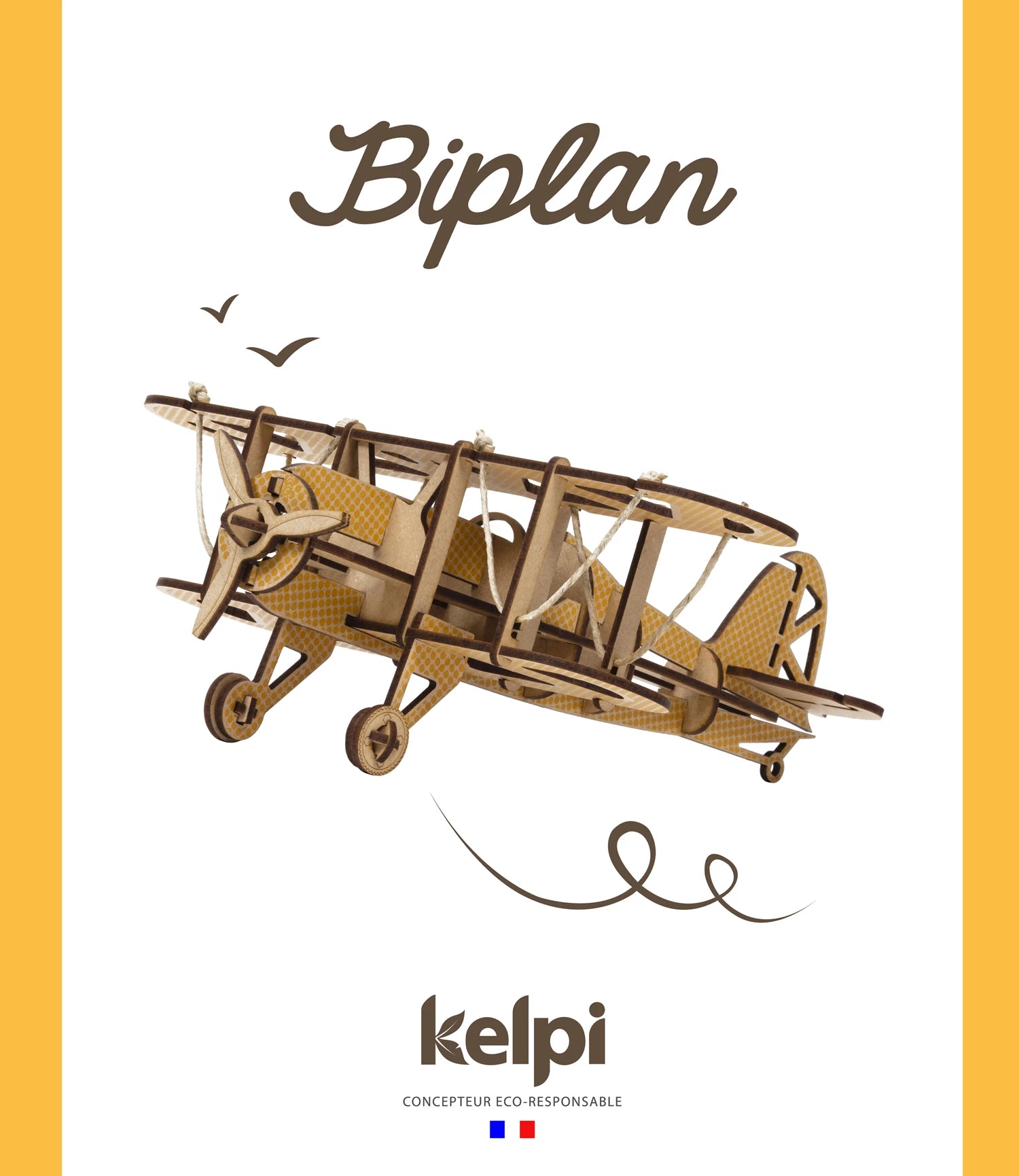 DOPPELDECKER GELB (FR-EN-ES-IT-DK-NL)