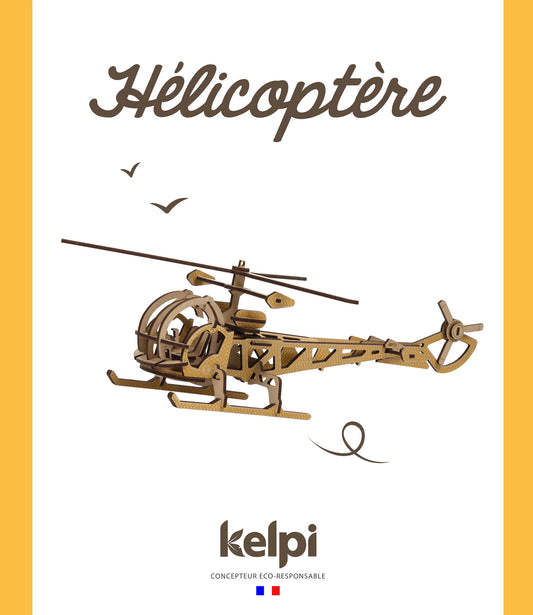 HUBSCHRAUBER GELB (FR-EN-ES-IT-DK-NL)