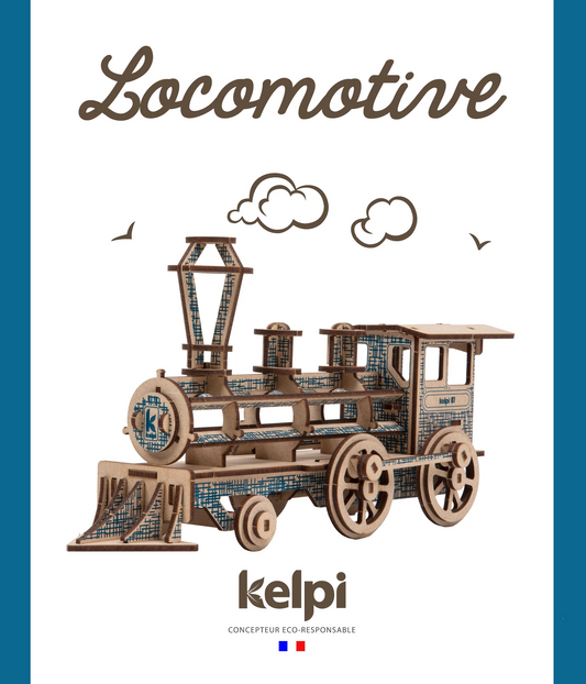 LOKOMOTIVE BLAU (FR-EN-ES-IT-DK-NL)