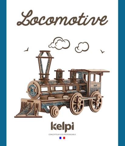 LOKOMOTIVE BLAU (FR-EN-ES-IT-DK-NL)