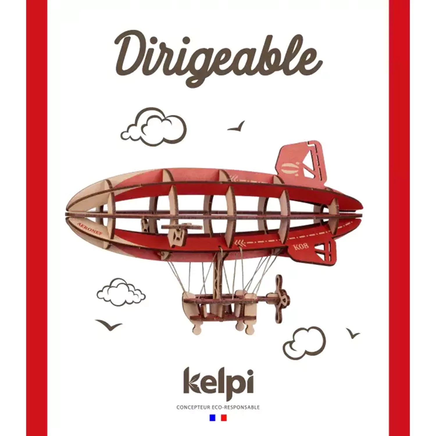 LUFTSCHIFFE ROT (FR-EN-ES-IT-DK-NL)