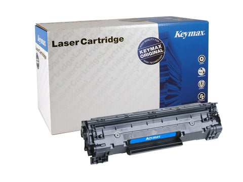KEYMAX RMC-Toner-Modul schwarz CB436AKEY zu HP LJ P1505 2000 Seiten