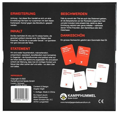 Kampf gegen das Bünzlitum - Tabubruch-Erweiterung