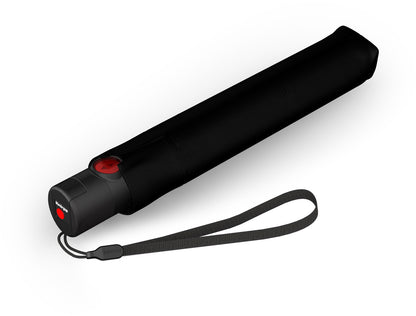 KNIRPS Regenschirm U.200 HeatShield 2200.100.9 schwarz/rosa, Duomatic