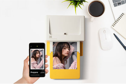 KODAK Post Card Size Photo Printer KOPRIPD460 Yellow