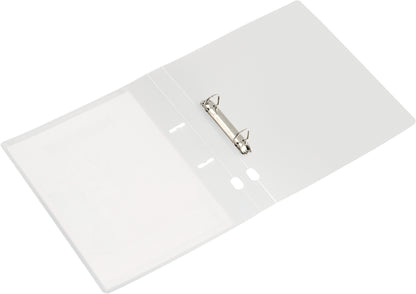 KOLMA Ringbuch Vario KF A4 02.118.00 farblos, 8cm, 20mm, 150 Blatt