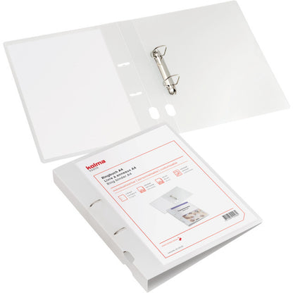 KOLMA Ringbuch Vario KolmaFlex A4 02.122.00 farblos, 2-Ring 40mm