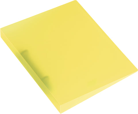 KOLMA Ringbuch Easy soft A5 02.801.11 gelb, 2-Ring, 3cm