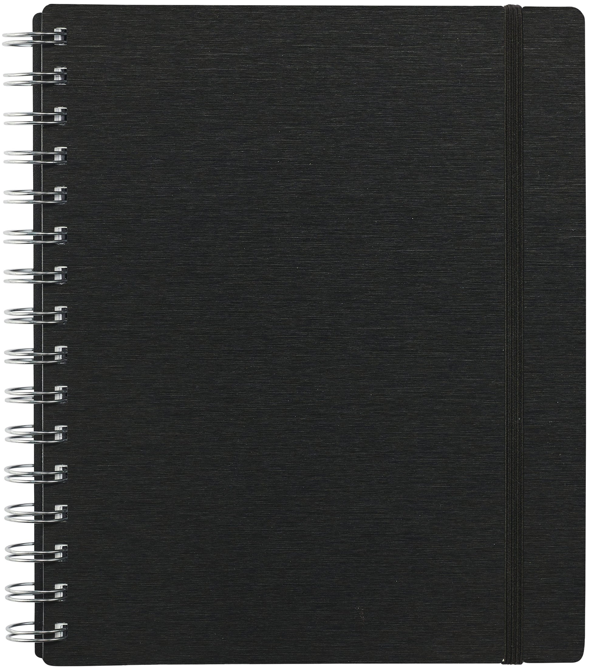 KOLMA Notizbuch LineaVerde A5 06.521.06 kariert, 70g/m2 schwarz