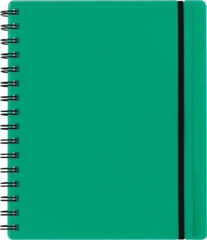 KOLMA Notizbuch Easy KolmaFlex A5 06.551.01 grün, kariert 5mm 100 Bl.