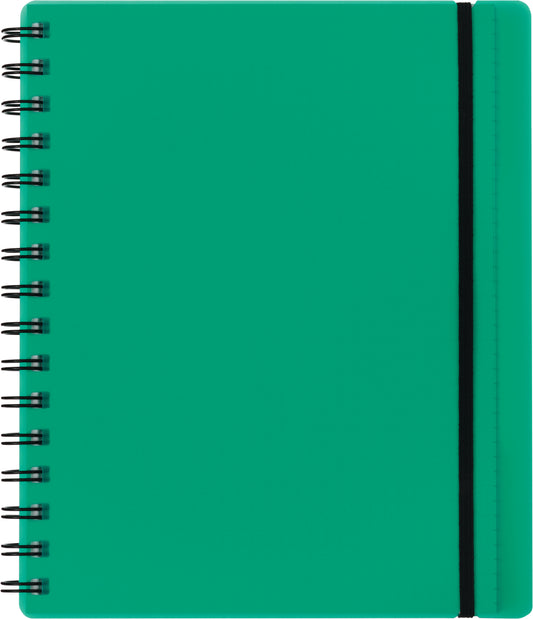 KOLMA Notizbuch Easy KolmaFlex A5 06.551.01 grün, kariert 5mm 100 Bl.