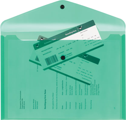 KOLMA Dokumententasche Easy A4 08.150.01 grün 50 Blatt