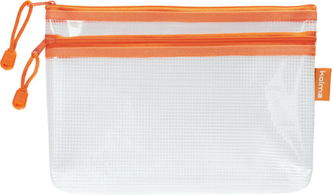 KOLMA Reissverschlusstasche 08.197.12 Mesh Bag Double 25x16cm