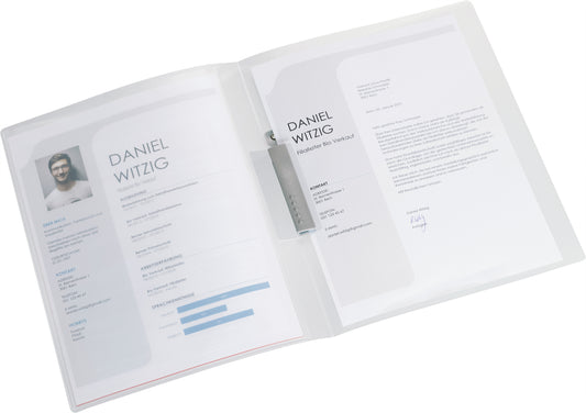 KOLMA Klemmhefter Tender A4 10.016.48 anthrazit, 2-teilig