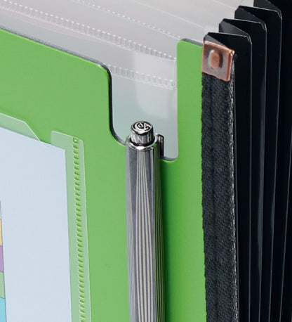 KOLMA Fächermappe Daily A4 11.032.01 grün 12 Fächer