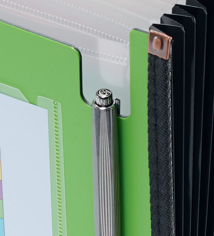 KOLMA Fächermappe Daily A4 11.032.01 grün 12 Fächer