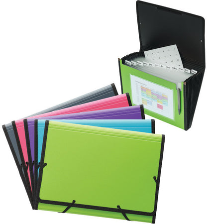 KOLMA Fächermappe Daily A4 11.032.25 nachtblau 12 Fächer