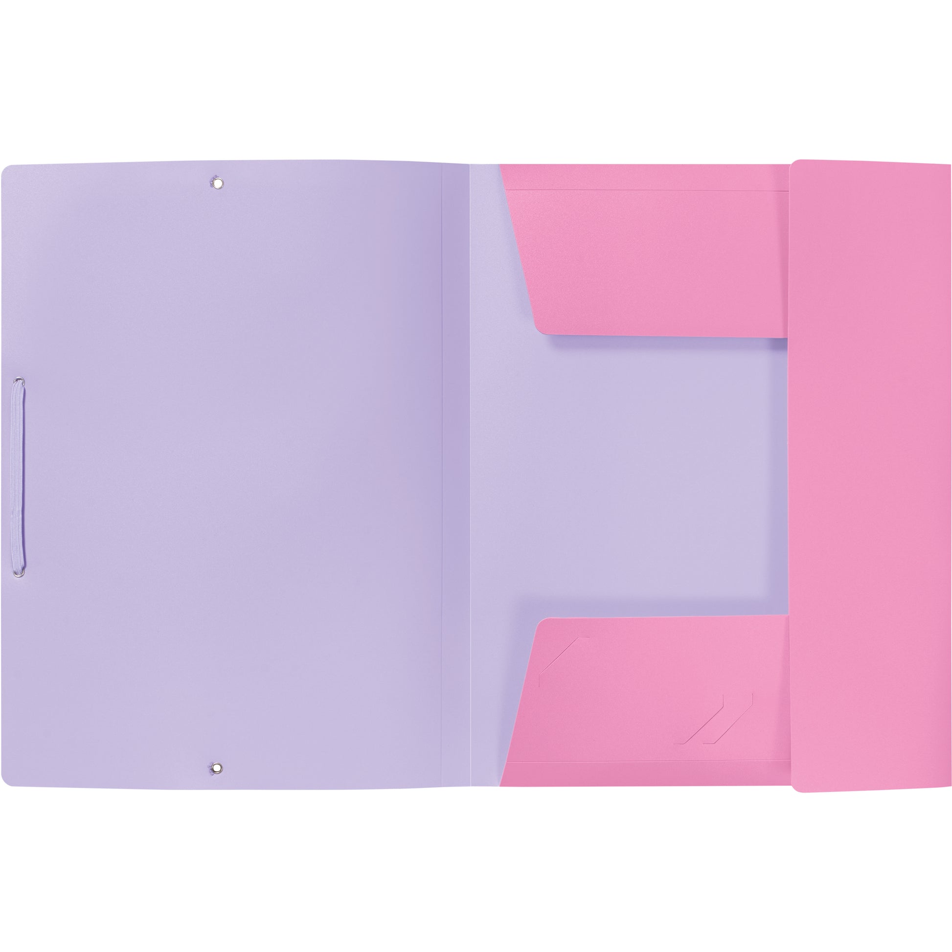KOLMA Gummizugmappe Doppia A4 11.080.20 pink/violett