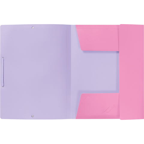 KOLMA Gummizugmappe Doppia A4 11.080.20 pink/violett