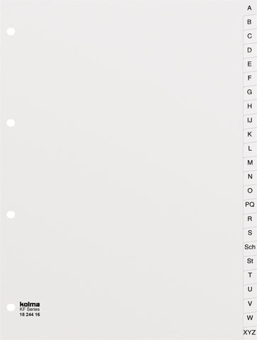 KOLMA Register KolmaFlex A4 18.244.16 weiss A-Z 24-teilig