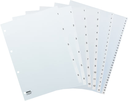 KOLMA Register Vista A4 21.564.00 transparent 1-6