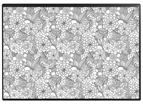 KOLMA Schreibunterlage 35.570.20 Blumen 50x34cm