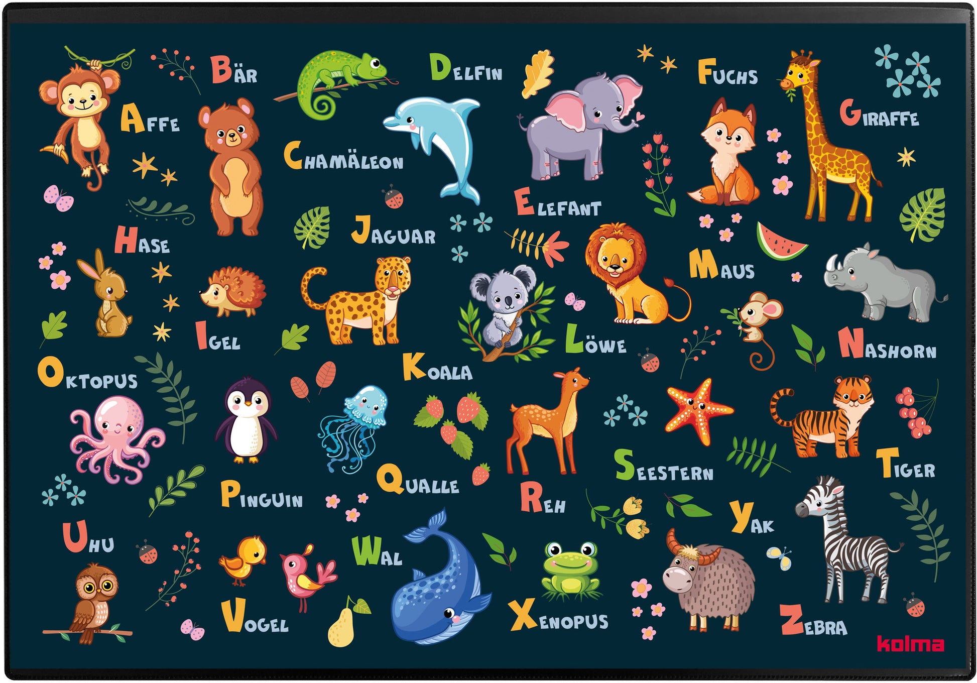 KOLMA Schreibunterlage 50x34cm 35.576.20 ABC