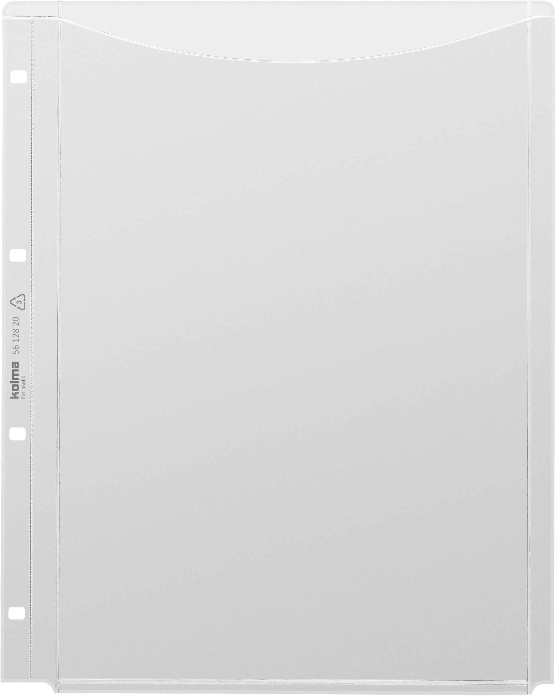 KOLMA Kängurutasche ExtraSolid A4 56.128.20 transp., volldeckend 5 Stück