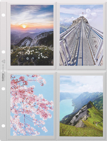 KOLMA Zeigetasche A4 56.616.20 Foto/CopyResistant 10 Stk.