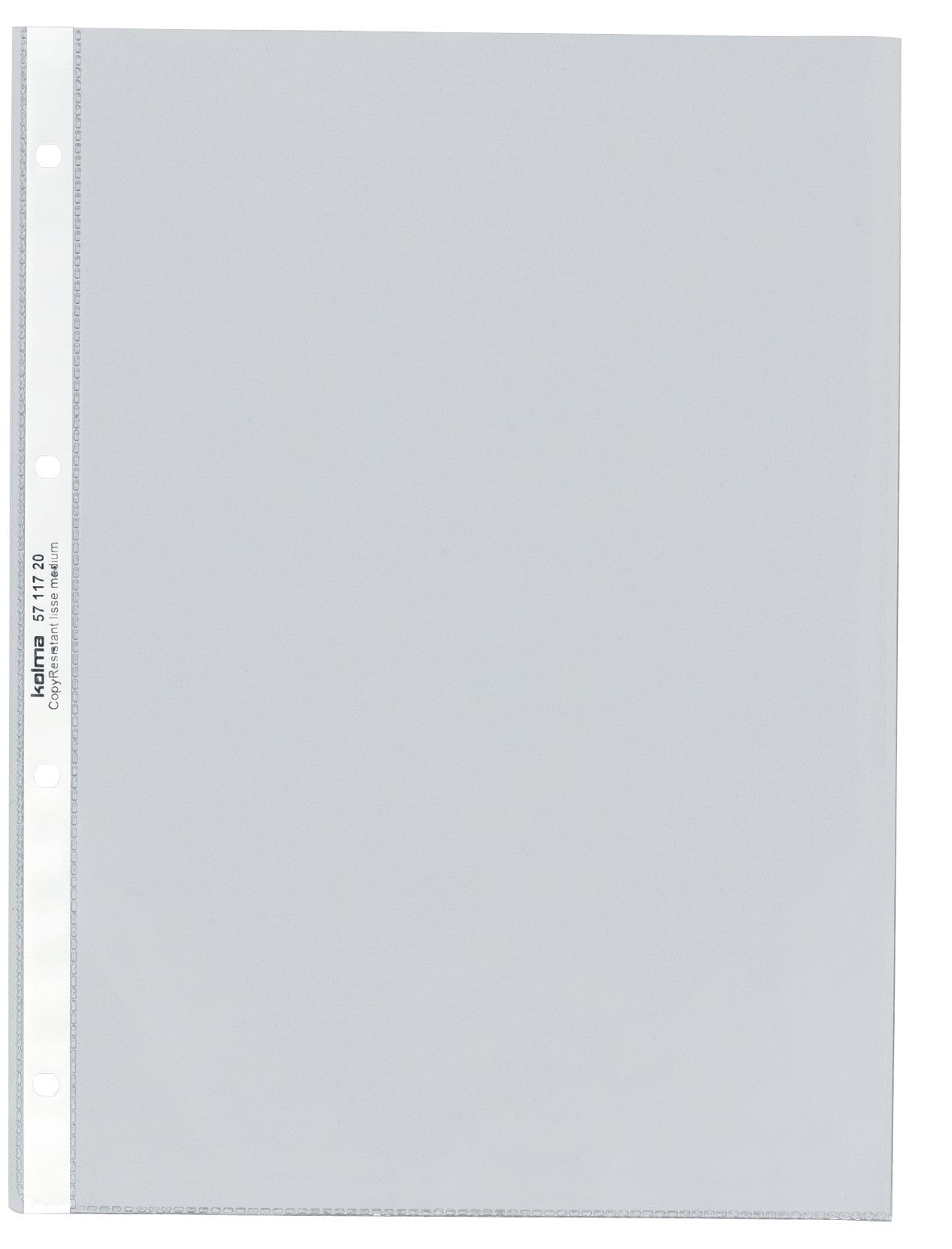 KOLMA Zeigetaschen Copyresistant A4 57.617.20 transp., lisse med. 10 Stück