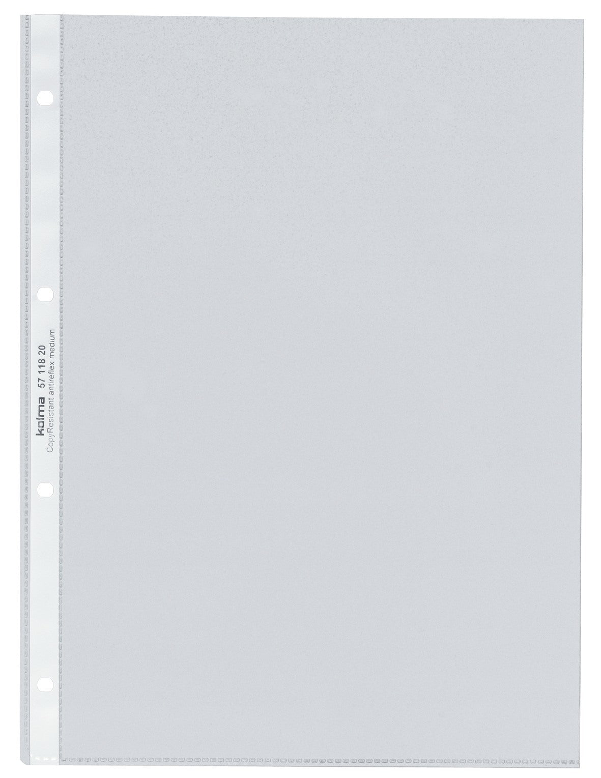 KOLMA Zeigetasche Copyresistant A4 57.618.20 transp., antir.med. 10 Stück