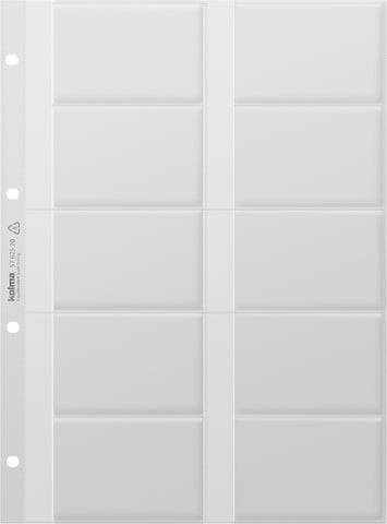 KOLMA Zeigetasche A4 57.625.20 CopyResistant, Karten 5 Stk.