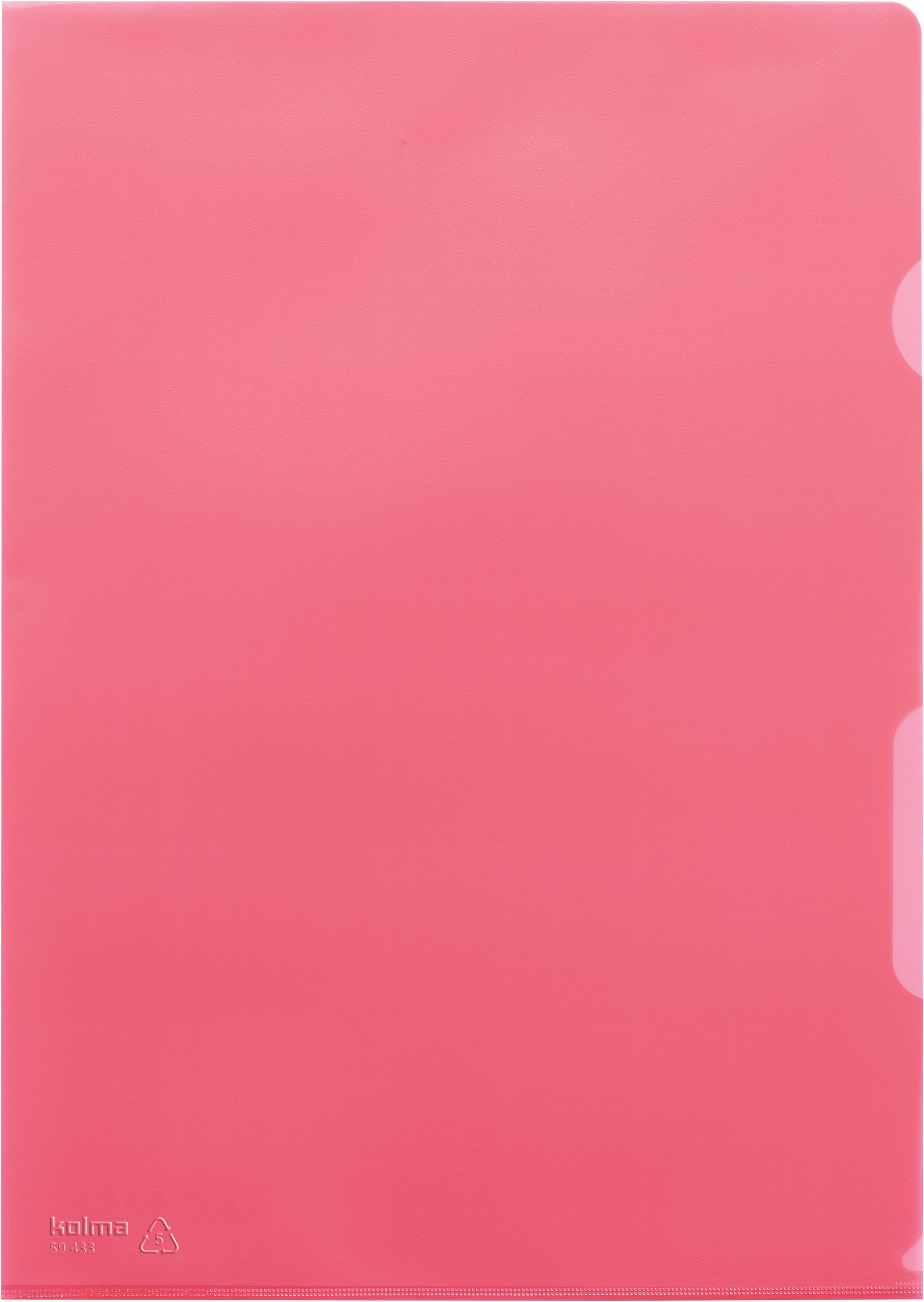 KOLMA Sichtmappen Superstrong A4 59.433.04 rot 10 Stück