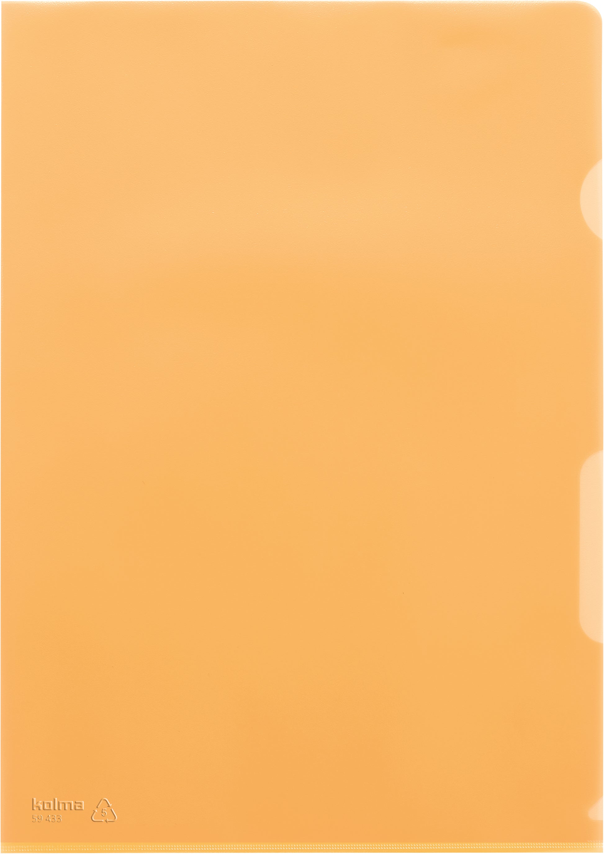 KOLMA Sichtmappen Superstrong A4 59.433.12 orange 10 Stück
