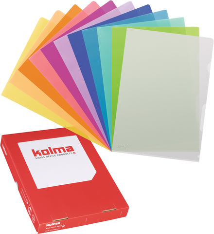 KOLMA Sichtmappen Superstrong A4 59.434.24 carrot 100 Stk