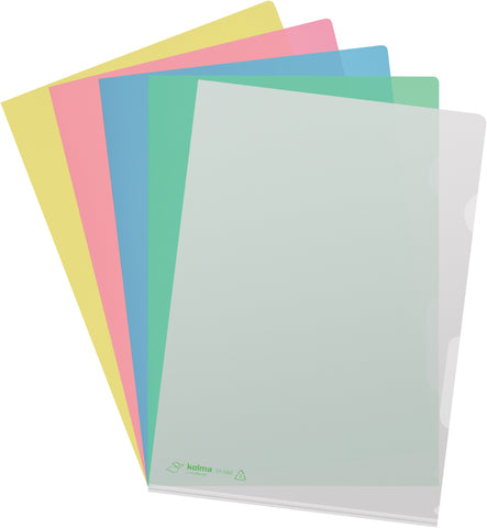 KOLMA Visa Dossier LineaVerde A4 59.680.11 gelb, CopyResistant 10 Stück