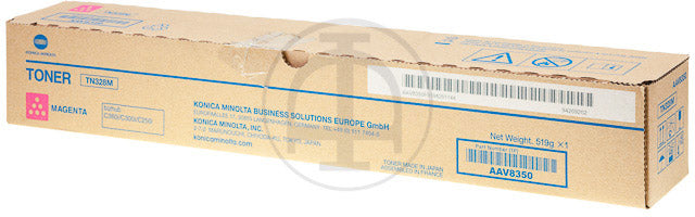 KONICA MINOLTA Toner magenta TN328M BizHub C250/300/360i 26'000 S.